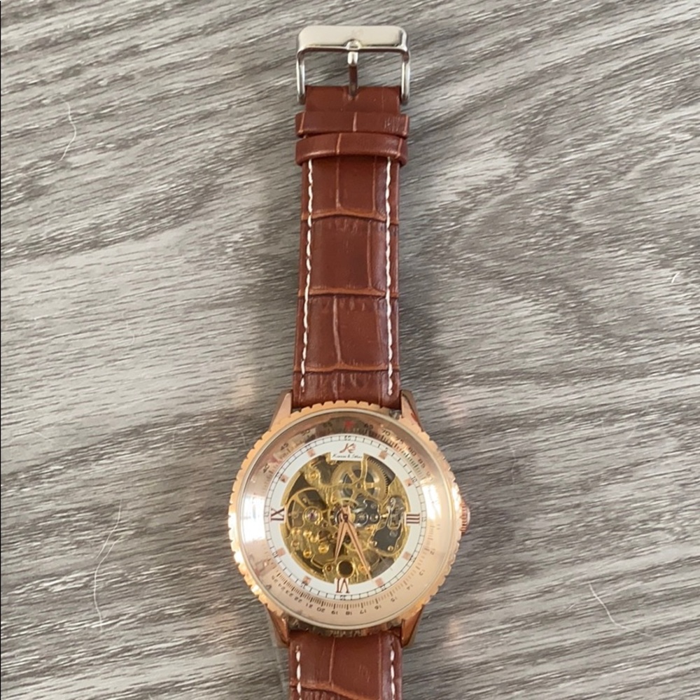 NEW RARE KRONEN & SOHNE STAINLESS STEEL WATCH - Picture 2 of 8